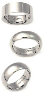 engraved ring samples