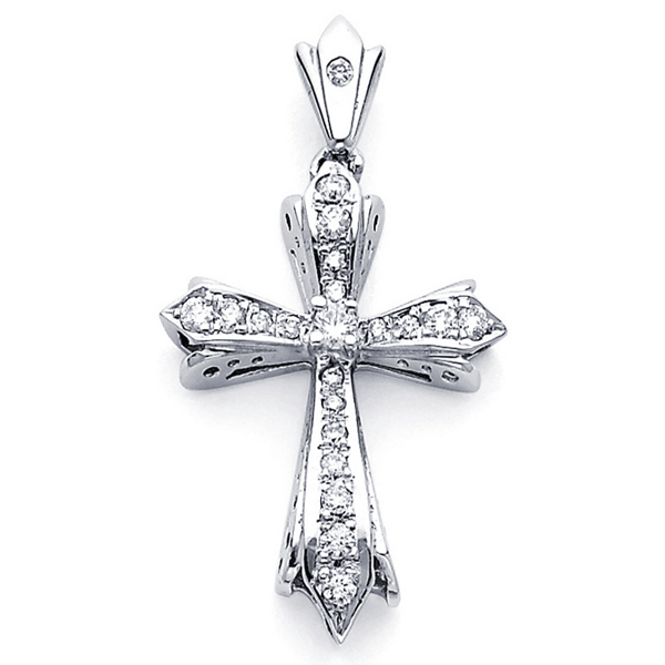 Antique Diamond Cross 0.39 ctw
