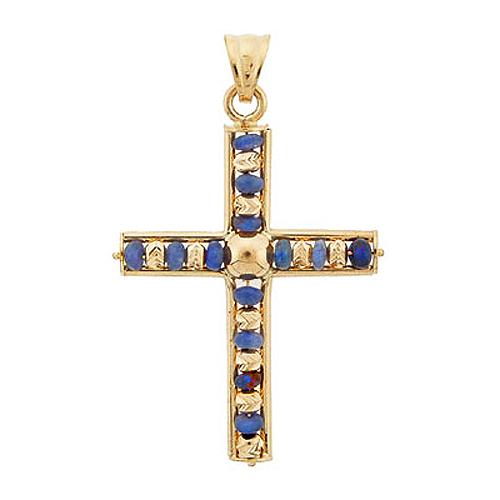 Color Bead Cross