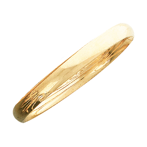 14K Latch Bangle
