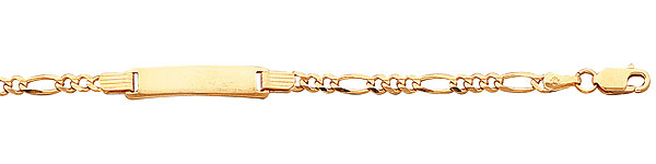 Kids ID Figaro Bracelet