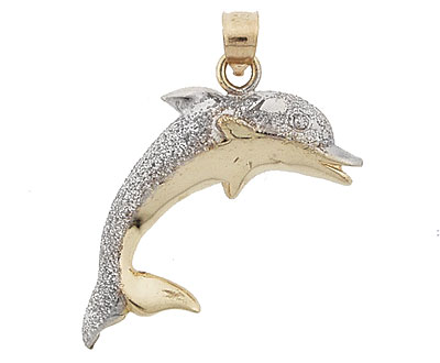 Pave Dolphin Charm