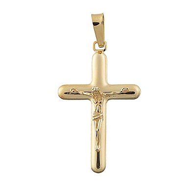 14K Italian Crucifix