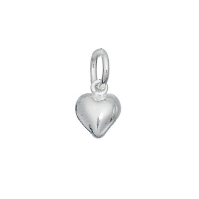 Mini Silver Heart Charm