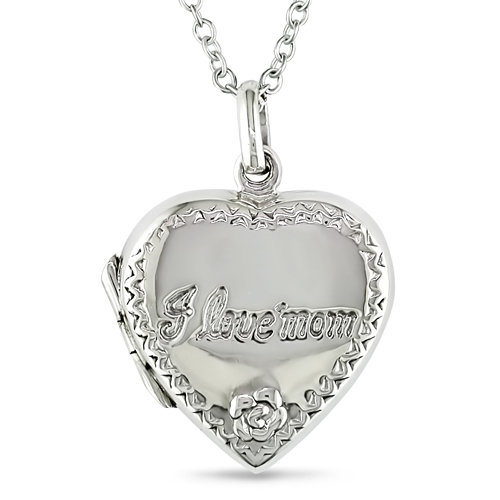 Sterling Silver Heart Locket