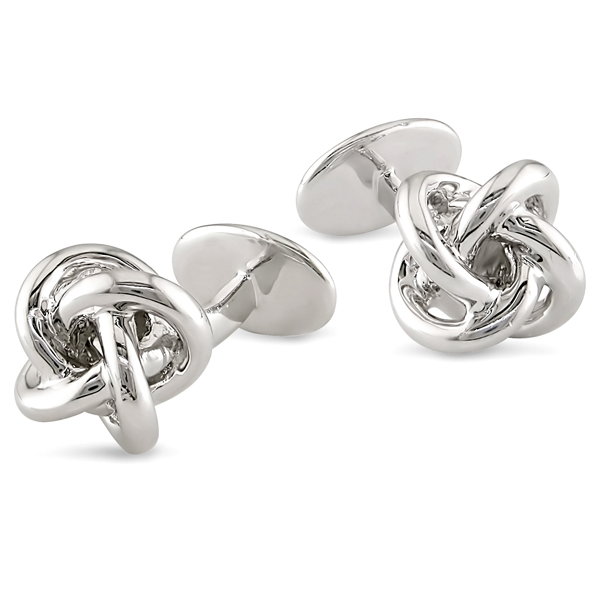 Silver Pin Cufflinks
