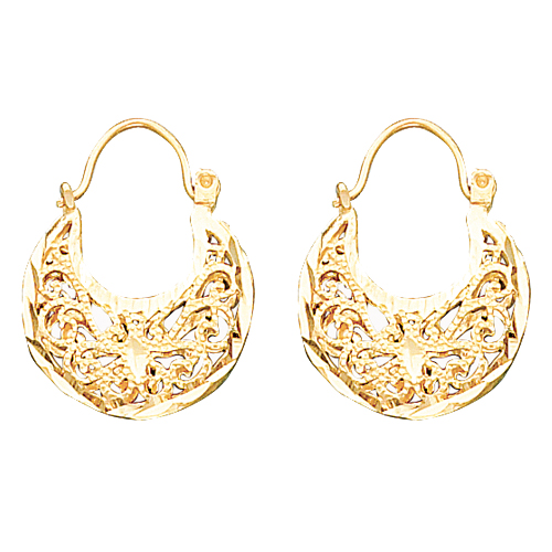 Filigreed Earrings