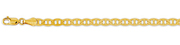 Flat Mariner 14K Yellow Gold Chain
