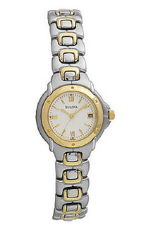 BULOVA -- TWO TONE