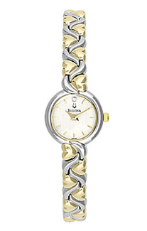 BULOVA -- TWO TONE