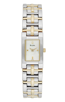 BULOVA -- TWO TONE