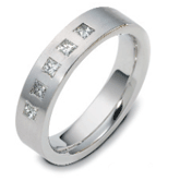 0.50 tcw Diamond 14K White Gold Dora Wedding Band