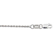 1.5mm Diamond Cut Rope Chain