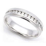 Channel set Diamond Eternity Band (0.62 ct.)