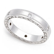 Signature Edge Diamond Semi Eternity Band (0.13 ct.)