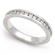 Channel set Diamond Eternity Band (0.60 ct.)
