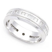Princess cut Diamond Eternity Band (0.80 ct.)