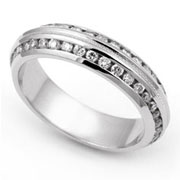 Channel set Diamond Eternity Band (1.15 ct.)