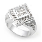 Invisible set Diamond Band (1.10 ct.)