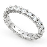 Shared Prong set Diamond Eternity Band (2.00 ct.)