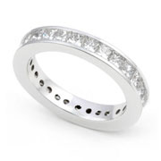 Channel set Diamond Eternity band (2.16 ct.)