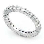 Shared Prong set Diamond Eterntiy Band (1.35 ct.)