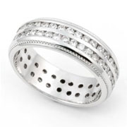 Channel set Diamond Eternity Band (1.18 ct.)
