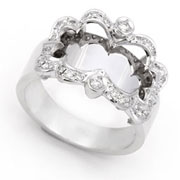 Diamond Crown Frame band (0.26 ct.)
