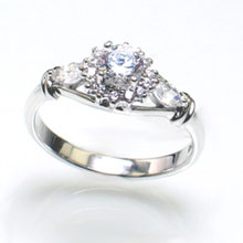 Synthetic Diamond Ring