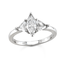 1.00 tcw Quality SI Color G/H Diamond Ring
