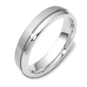 5.00 mm Platinum Wedding Band