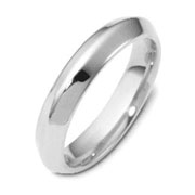 Sempronius 4.00 mm Platinum Wedding Band