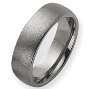 Satin Finish Tungsten Wedding Band