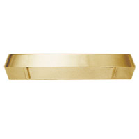 14k Yellow Gold Knife Edge Wedding Band
