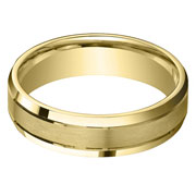 14k Gold Designer Wedding Band