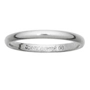 Platinum 2mm Wedding Ring
