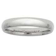 Platinum 4mm Wedding Ring