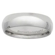 Platinum 6mm Wedding Ring