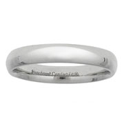 4mm Palladium Wedding Ring