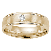 6mm Diamond Benchmark Comfort Fit Satin Band