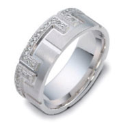 Round Diamond 14K White Gold Dora Ring, 0.32ctw