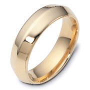 Valerius 6.00 mm 14K Yellow Gold Wedding Band
