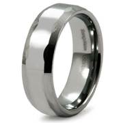 Design Edge Tungsten Ring