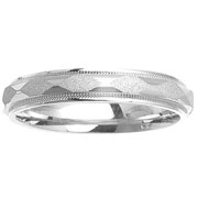 4mm White Gold14K Wedding Ring