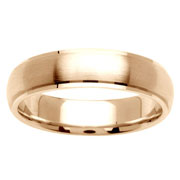 5.5mm 14K Yellow Gold Wedding Band