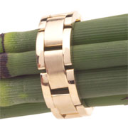 14K Yellow Gold Flexible Hand Crafted Wedding Band