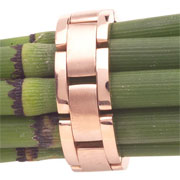 14K Rose Gold Flexible Hand Crafted Wedding Band