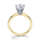 14k Yellow Gold Round Diamond Solitaire (0.50-1.00 ctw)