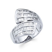 14KW Baguette Diamond Ring (1.24Ct)