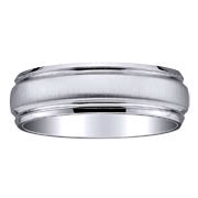6mm Designer Titanium Wedding Band